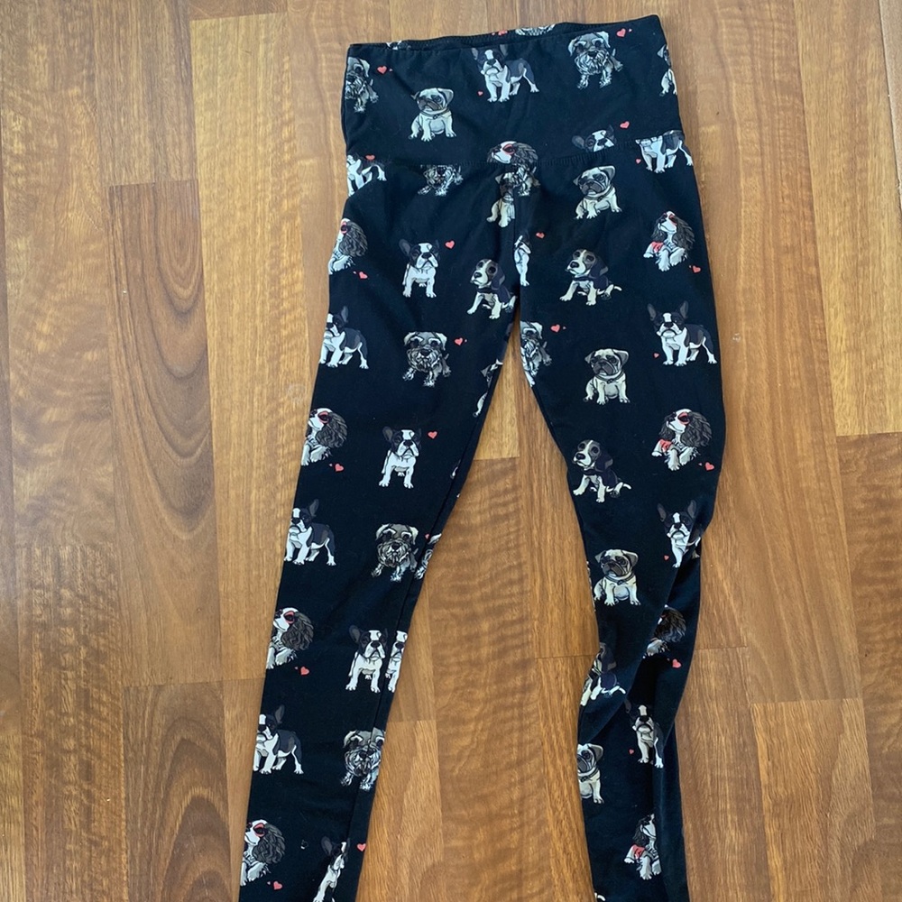 SOFT Puppy dog leggings one size - Picture 3 of 5